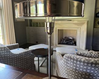 Visual Comfort "Carlo" table lamp 21"h x 15'5" diameter