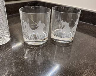 Ralh Lauren Garrett double old fashioned glasses