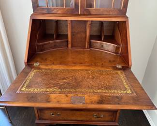 Secretary bookcase 85"h x 29"w x 21"d