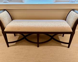 Stanley Furniture bench 27"h x 5' w x 18"d