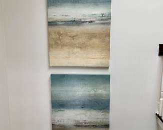 Sofia Fox prints on canvas 56"h x 35"w
