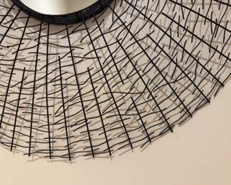 Metal mirror 29" diameter
