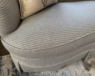 Custom loveseat 33"h x 67" long x 39" d