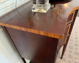 Southampton inlaid mahogany sideboard 40.5"h x 68.5" long x 23"d