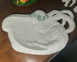 Belleek dish