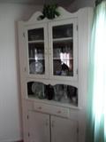 Hand made corner cabinet