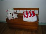 BENCH WITH STORAGE A GREAT TOY CHEST!