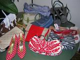LOTS OF HANDBAGS AND SHOES