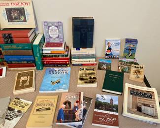 BOOKS ABOUT CAT SPRINGS, DEFYING GRAVITY STANZELS AIRPLANE MUSEUM BOOK, CHRONICLES OF FAYETTE COUNTY AND MORE