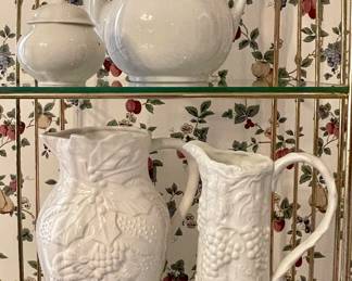J G MEAKIN PITCHER, PORCELAIN PITCHERS