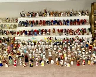 LARGE THIMBLE COLLECTION-HOTTER THAN THE WEATHER SALE-$4 EACH