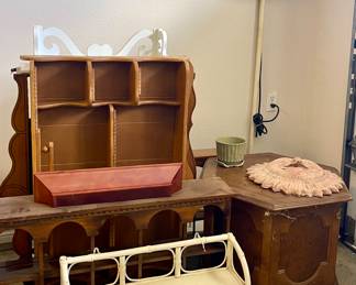MCM BAMBOO SHELF