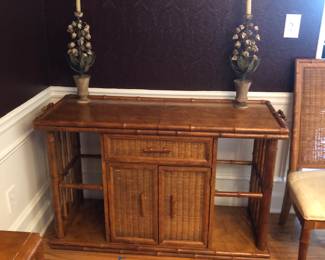 Extending Palm Beach Style Faux Bamboo
Server/ Bar