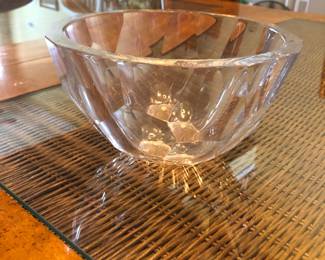 Orrefors signed Bowl