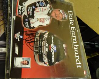 Dale Earnhardt Signed