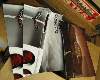 Chevrolet brochures and ephemera 1980s - 2000s
