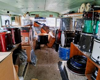 School bus drums
