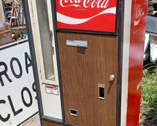 Coca Cola soda vending machine short