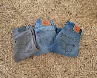 Men’s Distressed Levi’s $15 and $20 