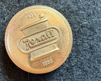 1953 Rexall Ebel watch award
Gold filled 50.00