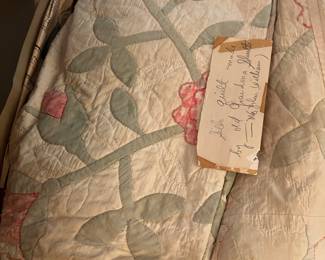 Antique Silk Quilt