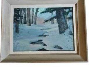 Catskill Mountain Art, signed by Richard C. Jeffery