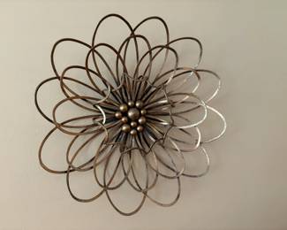. . . metal wall accent