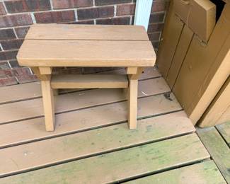 . . . bench