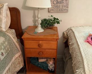 . . . cute pine nightstand