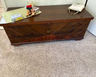. . . cedar chest
