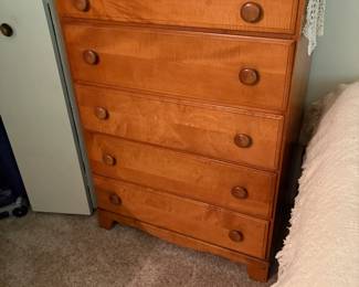 . . . nice pine chest of drawers