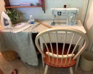 . . . and chair