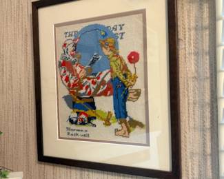 . . . Rockwell stitchery