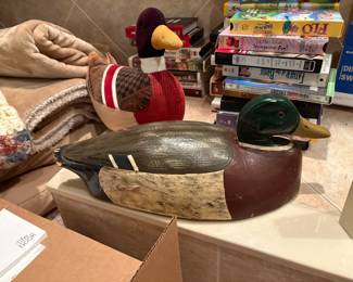 . . . authentic duck decoy (as is)