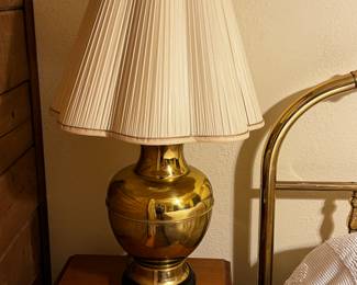 Vintage brass lamp