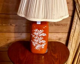 Mcm orange lamp 