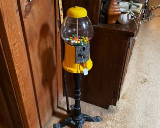 Vintage gumball machine 