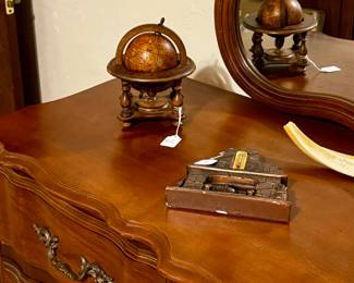 Small vintage globe 