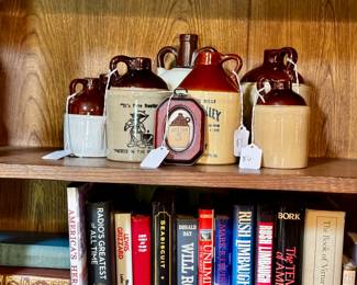 Stoneware jugs 