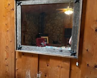 Rustic mirror 