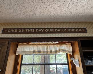 Give us this day our daily bread 