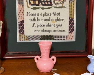 Small pink vase 