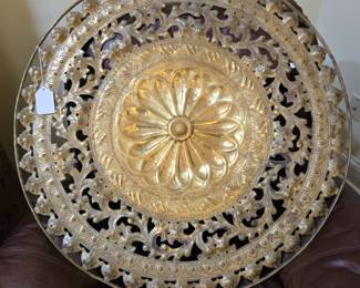 Large Brass MCM Decor