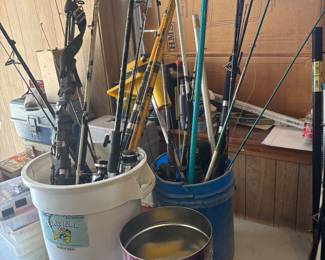 LOTS of fishing stuff- better pics to come!
