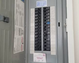 Updated electrical panel