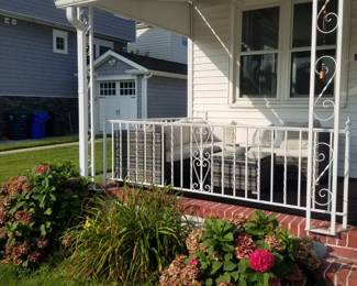 Wrought iron railing