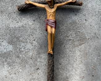 Unsigned Vintage Crucifix