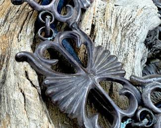 Detail Sandcast Navajo Belt