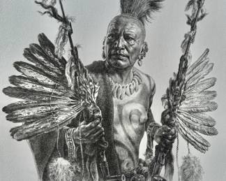 Signed CHARLES BANK WILSON
Numbered print 