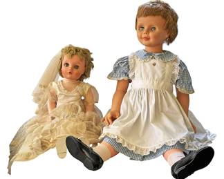 2 Vintage Dolls